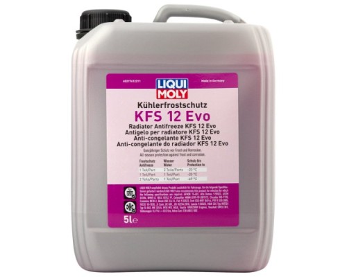 Антифриз-концентрат LIQUI MOLY Kühlerfrostschutz KFS 12 Evo   5 л. светло-красный 21741 [21741]