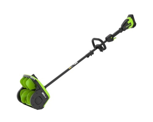 Снегоуборщик аккумуляторный GREENWORKS GD40SS2, 2603107UB 40V, 30 см, с АКБ 4Ач и ЗУ [2603107UB]