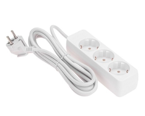 Сетевой фильтр Proconnect 13-4209 3 гнезда, 3м, 3х0,75мм², с/з, белый Сетевой фильтр Proconnect 13-4209 3 гнезда, 3м, 3х0,75мм², с/з, белый