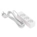 Сетевой фильтр Proconnect 13-4209 3 гнезда, 3м, 3х0,75мм², с/з, белый