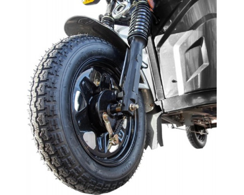 Трицикл грузовой электрический RUTRIKE Мастер 1500 60V1000W Черный матовый-2814 024452-2814 купить с доставкой и официальной гарантией
