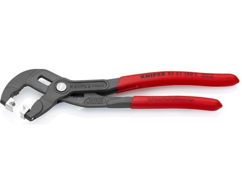 Клещи переставные KNIPEX для пружинных хомутов 8551180C 180 мм [KN-8551180C]