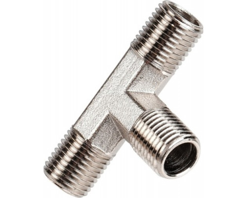 Переходник NORDBERG NPT2MMM тройник Т-образный MMM1/4