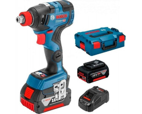 Гайковерт аккумуляторный BOSCH GDS 18 V-400 ударный [06019K0020]