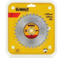 Пильный диск по стали DeWALT 140х30тх20 мм DT1923-QZ METAL CUTTING [DT1923-QZ]