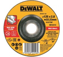 Отрезной круг по металлу DeWALT 125х3.0x22.2 мм DT43911-XJ DT43911-QZ