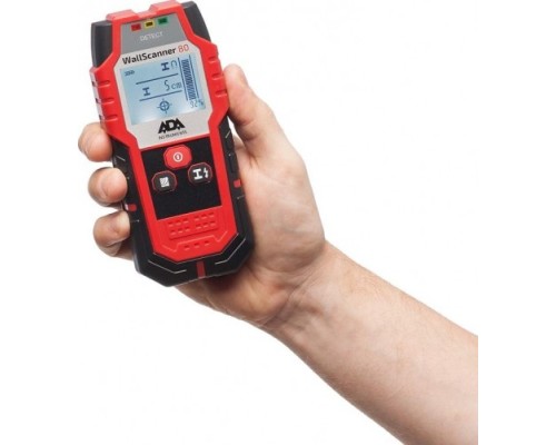 Детектор металла, проводки и дерева ADA Wall Scanner 80 [А00466]