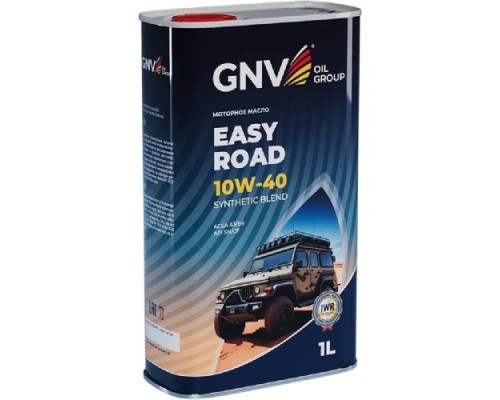 Масло моторное GNV Easy Road 10W40 SN/CF 1 л (металл. канистра) GER1M11180017511040001