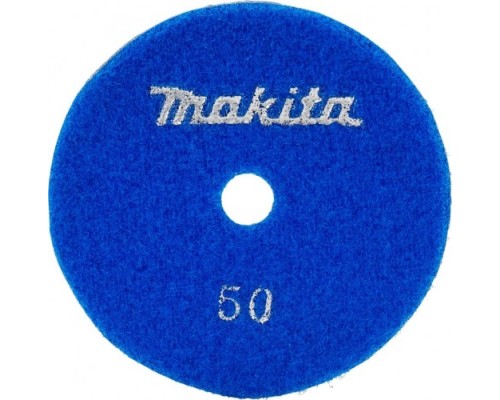 Алмазная тарелка на липучке MAKITA D-15584 гранит/мрамор d100 мм, p50