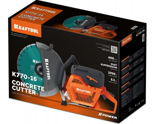 Бензорез KRAFTOOL K770-16 400 мм без диска