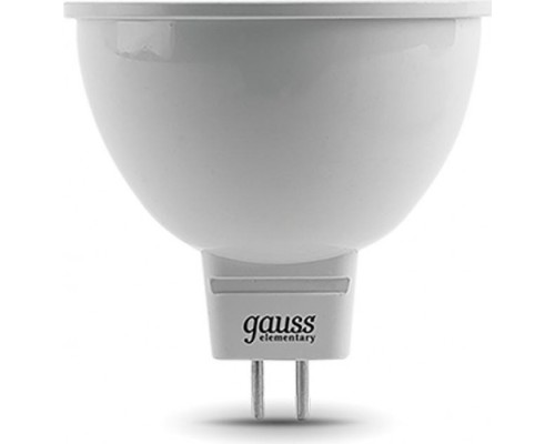 Лампа светодиодная GAUSS MR16 elementary 3.5w 300lm 4100k gu5.3 led [13524]