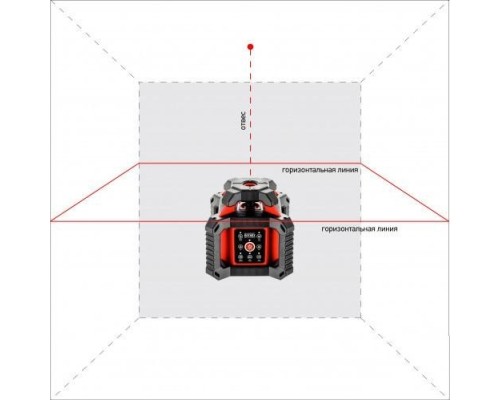 Нивелир лазерный ADA ROTARY 500 HV Servo ротационный [А00578]