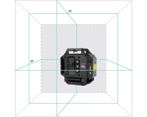 Лазерный уровень ADA LaserTANK 3-360 green basic edition [А00633]