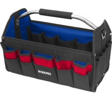 Сумка для инструмента WORKPRO WP281011 открытая со стальной ручкой 16