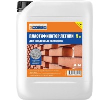 Пластификатор 4Walls  для кладочных растворов, летний, 5 л. 27641