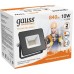 Прожектор GAUSS Elementary 10w 840lm 3000к 200-240v ip65 черный led [613527110]