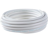 Провод REXANT 01-8032-5 ПВС 2x1,0 мм², белый, 5 м, ГОСТ