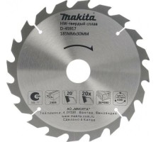 Пильный диск MAKITA 185х 20тх30 дерево Standart (D-45917) D-45917