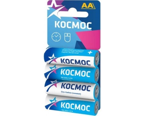 Элемент питания КОСМОС R64BL Космос R6 4*BL [KOCR64BL]