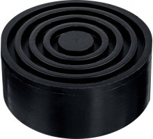 Резиновая опора ЗУБР Профессионал РШ-45 для домкрата d105/h45мм 43005-45