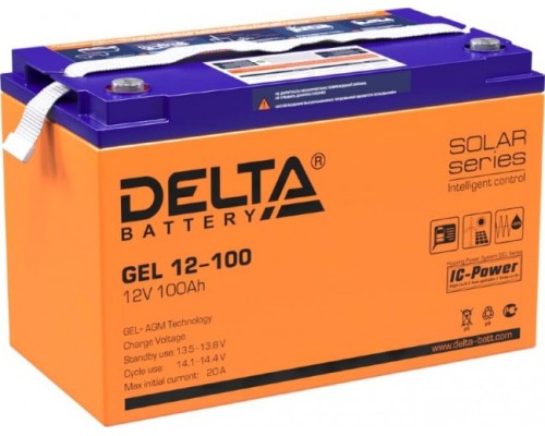 Аккумулятор DELTA GEL 12-100 (AGM+GELl)