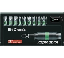 Набор бит WERA 8700-9 PH/BTZ   Rapidaptor® Bit-Check® WE-135957 [WE-135957]