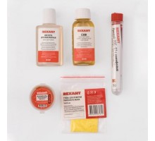 Набор для пайки REXANT К5 универсальный (припой, губка, канифоль, флюс скф,  09-3745