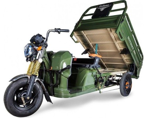 Трицикл грузовой RUTRIKE Гибрид 1500 60V1000W Зеленый 1966 [021345-1966]