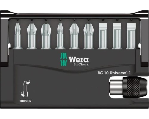 Набор насадок WERA Bit-Check 8100-9/TZ WE-056161 [WE-056161]