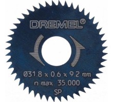 Пильный диск по дереву DREMEL 546 31,8х48х9,2 мм (2 шт.) [26150546JB]