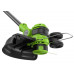 Триммер аккумуляторный GREENWORKS GD24LT331 24V, 33 см, АКБ 4Ач и ЗУ 2113407UB купить с доставкой и официальной гарантией