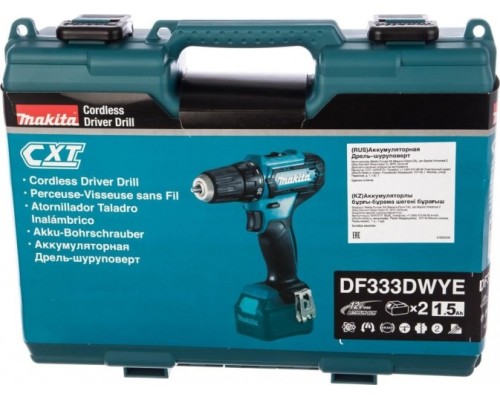 Аккумуляторный шуруповерт MAKITA DF 333 DWYE [DF333DWYE]