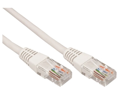 Патч-корд REXANT 02-0290-03 U/UTP, CAT 6, RJ45-RJ45, 26AWG, LSZH, серый 0,3м