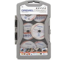 Набор отрезных дисков DREMEL DSM20 универсальный (7 предметов) [2615S705JA]