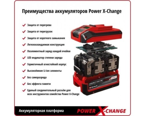 Дрель аккумуляторная EINHELL 4513960 PXC TC-ID 18 Li без АКБ и ЗУ ударная Дрель аккумуляторная EINHELL 4513960 PXC TC-ID 18 Li без АКБ и ЗУ ударная