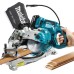 Пила торцовочная аккумуляторная MAKITA DLS 600 Z с бесщеточным двигателем без АКБ и ЗУ [DLS600Z]