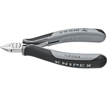 Бокорезы KNIPEX 7772115ESD для электроники 115 мм, антистатические KN-7772115ESD