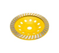 Алмазная чашка Kranz KR-90-0256 шлифовальная Turbo, 180х22,2мм