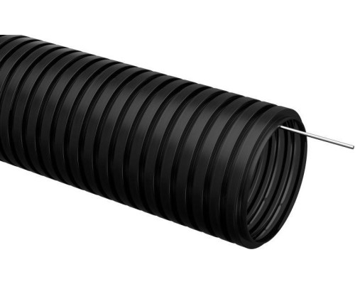 Труба гофрированная IEK ELASTA ПНД d50мм с протяжкой черн. (уп.15м) CTG20-50-K02-015-1 купить с доставкой и официальной гарантией
