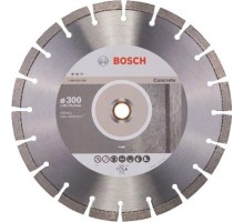 Алмазный диск для резки бетона BOSCH 300х25,4/20 мм Expert for Concrete [2608602560]