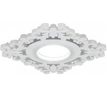 Светильник точечный GAUSS BACKLIGHT квадрат/узор. белый, gu5.3, 3w, led 4000k BL130