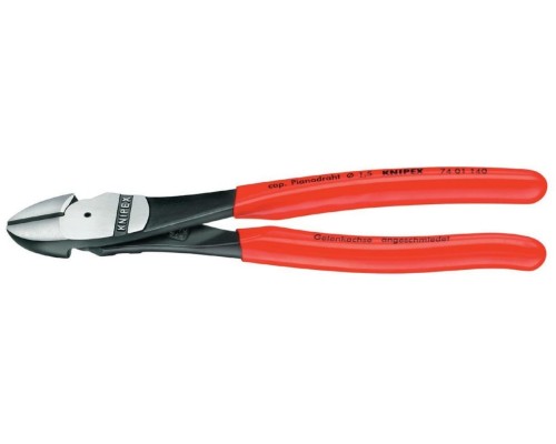 Бокорезы KNIPEX KN-7401140SB особо мощные, 140 мм, обливные ручки