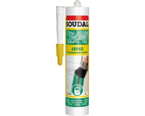 Герметик SOUDAL АКРИЛ белый 105877 [105877]