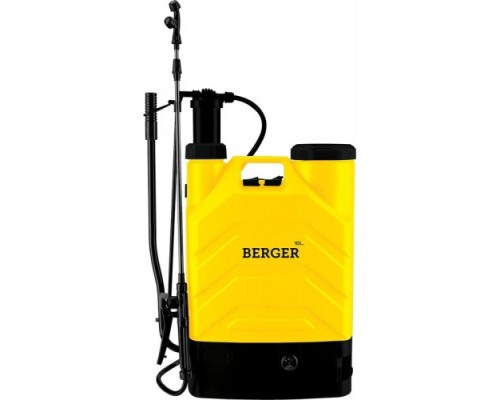Опрыскиватель аккумуляторный садовый BERGER BG1993 2в1 16 л с 3 насадками