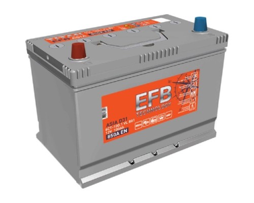Аккумулятор Titan ASIA EFB 100.1 VL B01 870А 4607008888232 Аккумулятор Titan ASIA EFB 100.1 VL B01 870А 4607008888232