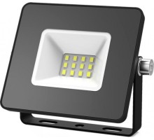 Прожектор GAUSS Elementary 10w 850lm 6500к 200-240v ip65 черный led 613100310