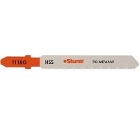 Пилки по металлу 5шт. Sturm T118G для тонких цветных металлов 5250401 5250401