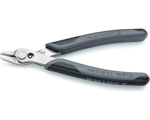 Бокорезы для электроники KNIPEX 7803140ESD 145 мм [KN-7803140ESD]