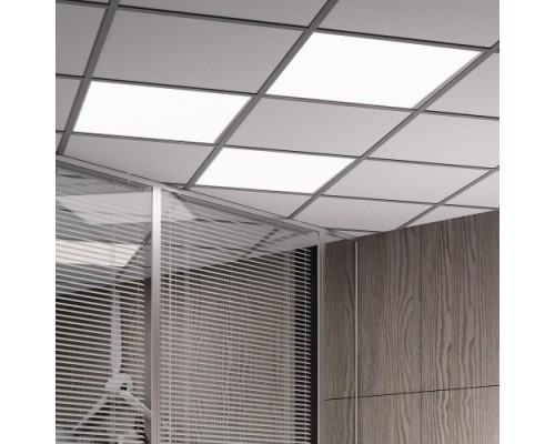 Потолочный светодиодный светильник GAUSS 36W 36w 2750lm 4000k ip20 матовый led [842123240]