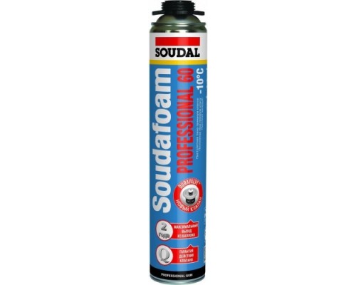 Пена монтажная SOUDAL SOUDAFOAM PROFESSIONAL 60 всесезонная (750 мл) 115002 [115002]